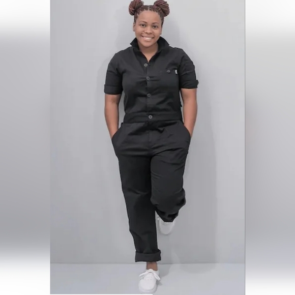 TilitNYC Pants - Tilit NYC Hospitality Chef Jumpsuit XS NWOT